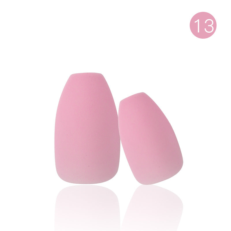 Wholesale Matte Full Sticker Solid Color Plastic Nail Stickers